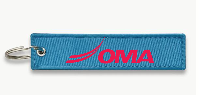 OMA AIRPORT KEY CHAIN