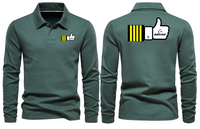 Thumbnail for BOEING LIKE LONG SLEEVE  POLO