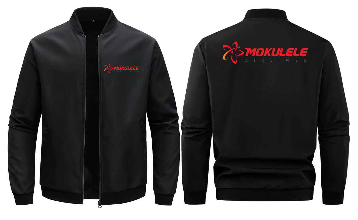 MOKULELE AIRLINES  LOOSE SOLID COLOR JACKET