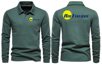 Thumbnail for AIR FINLAND LONG SLEEVE  POLO