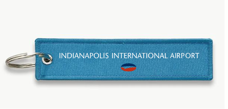 INDIANAPOLIS AIRPORT KEY CHAIN