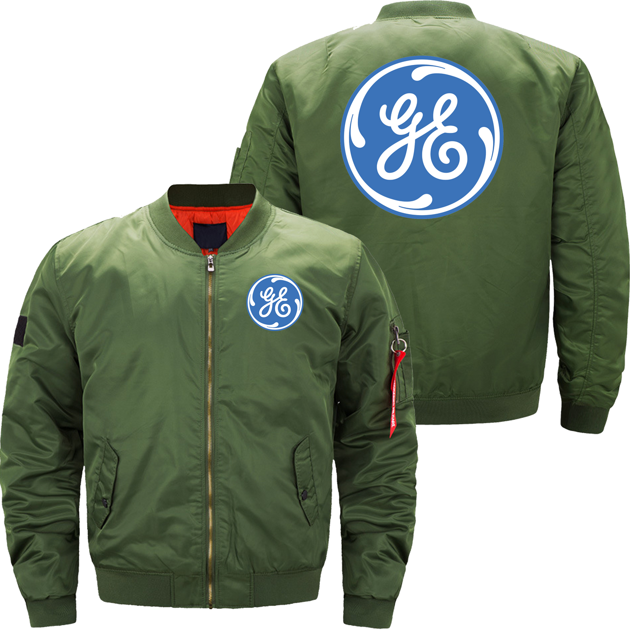 GENERAL ELECTRIC BOMBER FIG*TER JACKET