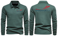 Thumbnail for ENDEAVOR AIRLINES LONG SLEEVE  POLO