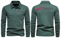 Thumbnail for OMA AIRPORT LONG SLEEVE  POLO (Copy)