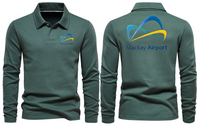 Thumbnail for MACKAY AIRPORT LONG SLEEVE  POLO