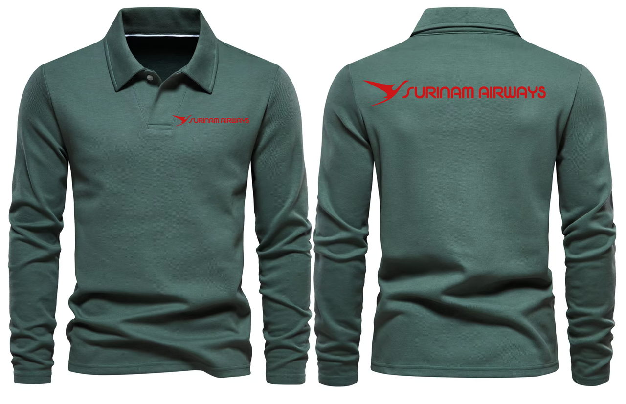 SURIYANAM AIRWAYS LONG SLEEVE  POLO
