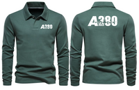 Thumbnail for AIRBUS A380 LONG SLEEVE  POLO