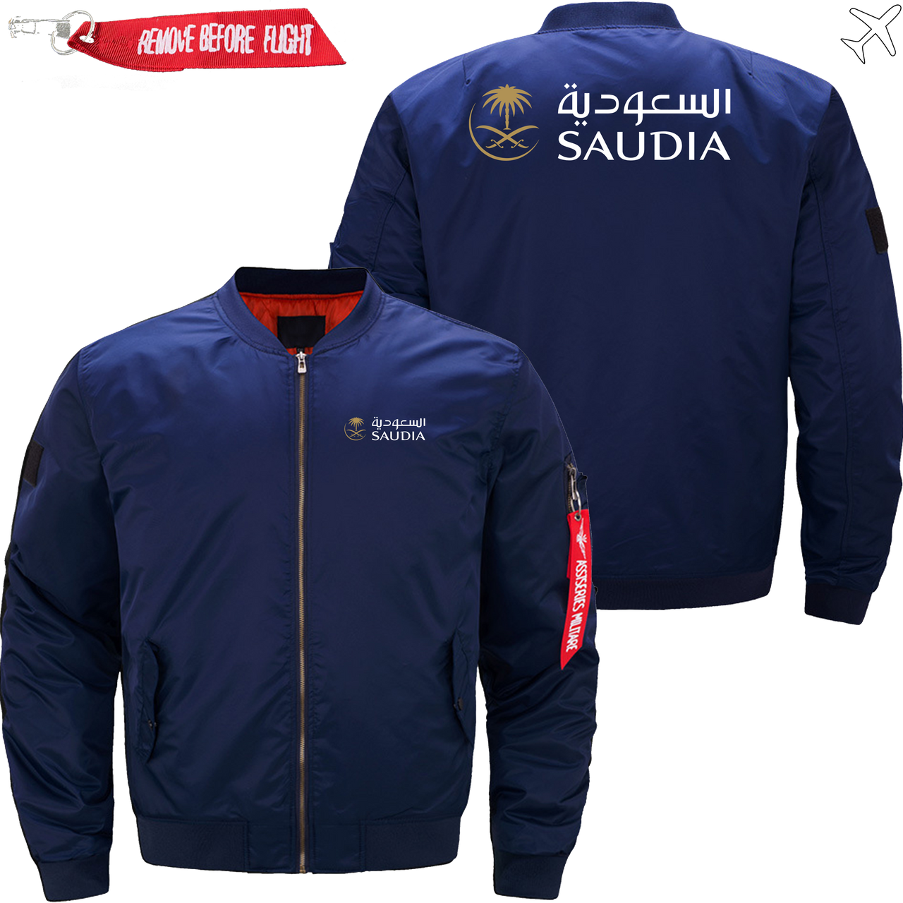 SAUDIA AIRLINES MA1 JACKET THE AV8R