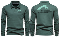 Thumbnail for HK AIRPORT LONG SLEEVE  POLO