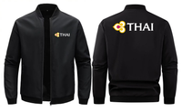Thumbnail for THAI AIR LOOSE SOLID COLOR JACKET