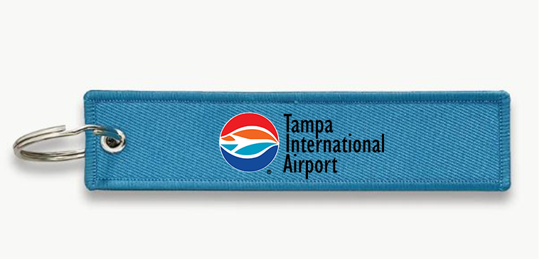 TAMPA INTERNATIONAL AIRPORT KEY CHAIN