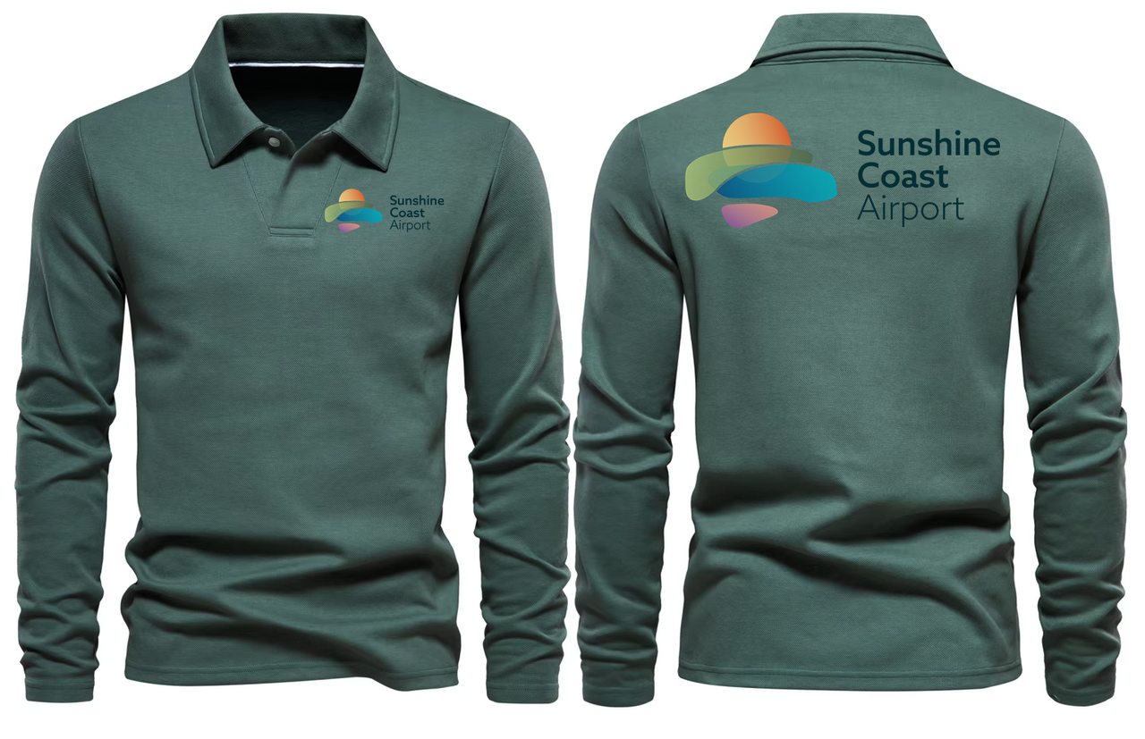 SUNSHINE AIRPORT LONG SLEEVE  POLO