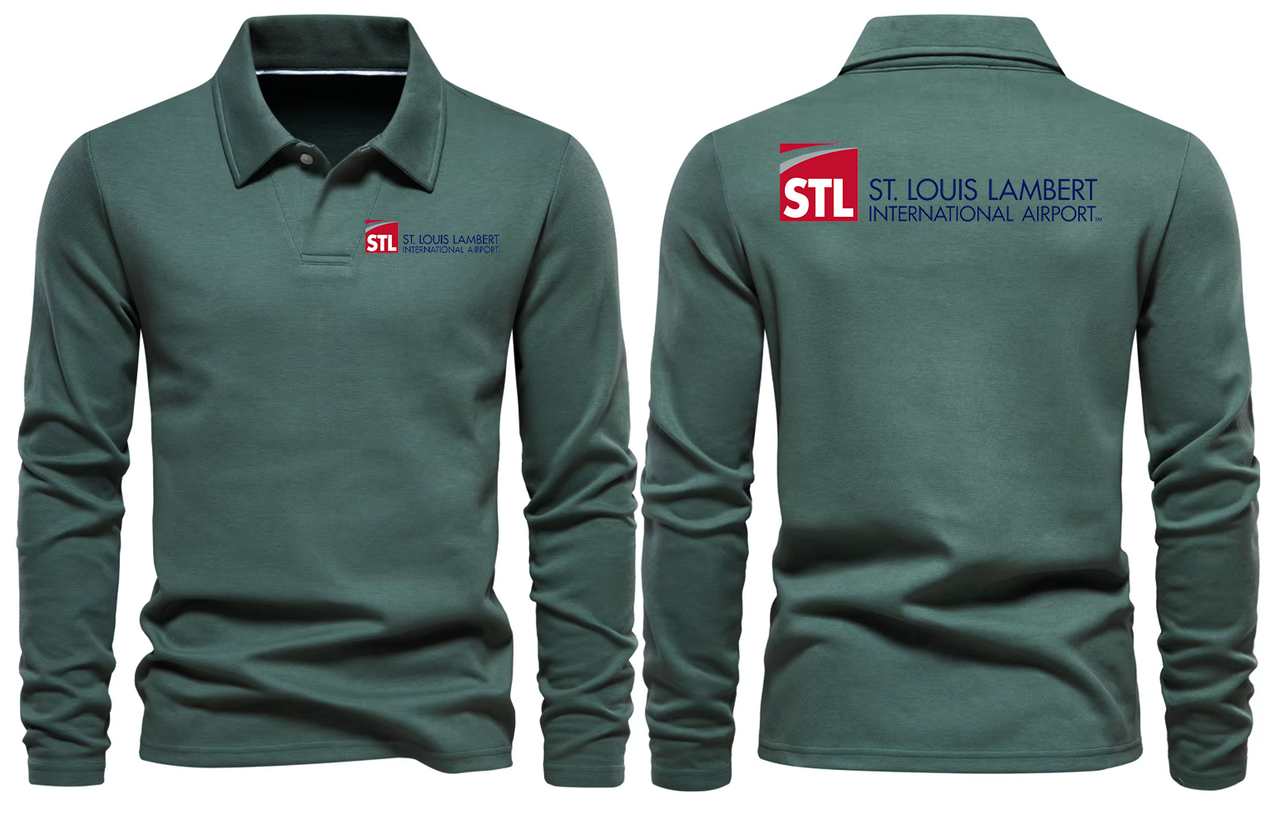 LAMBERT AIRPORT LONG SLEEVE  POLO