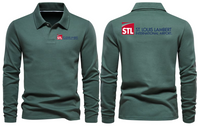 Thumbnail for LAMBERT AIRPORT LONG SLEEVE  POLO