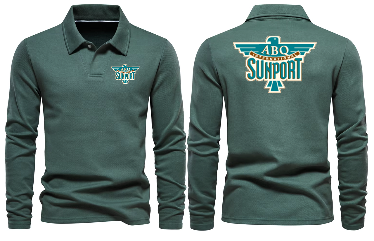 ABQ SUNPORT LONG SLEEVE  POLO