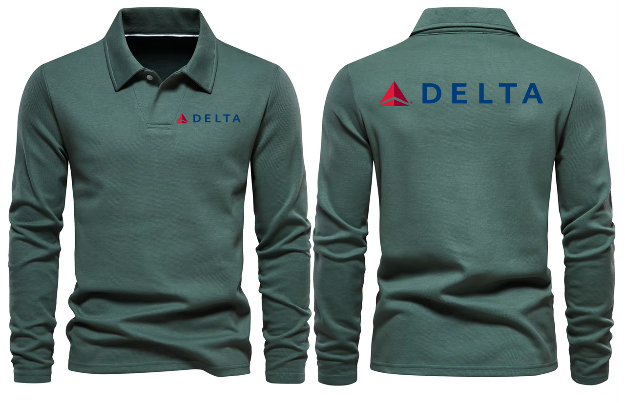 DELTA LONG SLEEVE  POLO