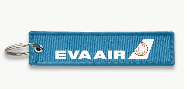 EVAAIR AIRLINES KEY CHAIN