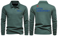 Thumbnail for LYON AIRPORT LONG SLEEVE  POLO