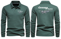 Thumbnail for CESSNA 182 LONG SLEEVE  POLO
