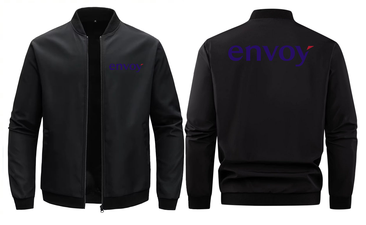 ENVOY AIR  LOOSE SOLID COLOR JACKET