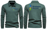 Thumbnail for BRISBANE AIRPORT LONG SLEEVE  POLO