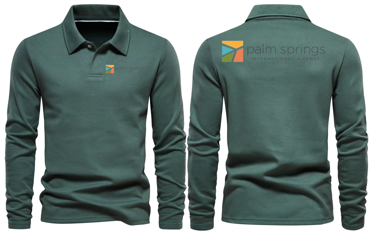PALAM AIRPORT LONG SLEEVE  POLO