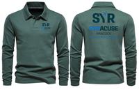 Thumbnail for SYR AIRPORT LONG SLEEVE  POLO