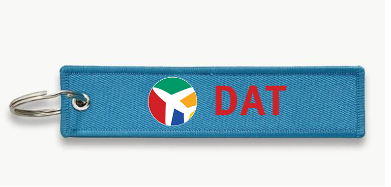 DAT AIRLINES KEY CHAIN