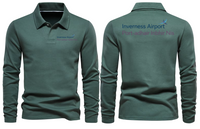 Thumbnail for INVERNESS AIRPORT LONG SLEEVE  POLO