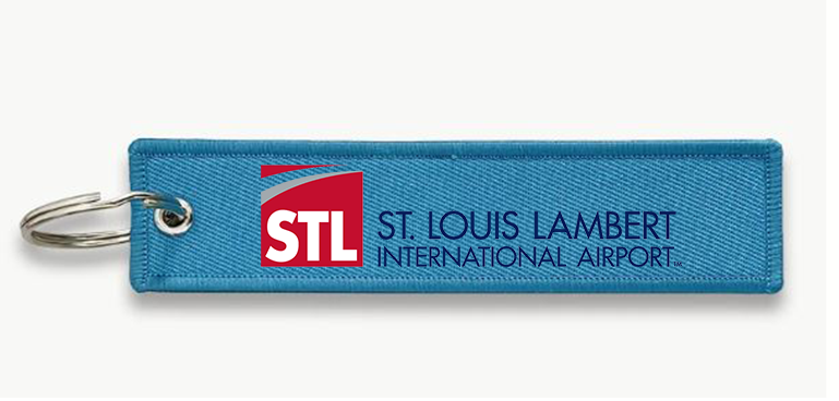 STL AIRPORT KEY CHAIN