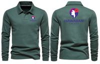 Thumbnail for AIR HAWAIIAN AIRLINES LONG SLEEVE  POLO
