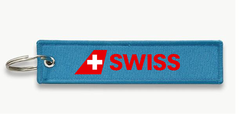 SWISS AIRLINES KEY CHAIN