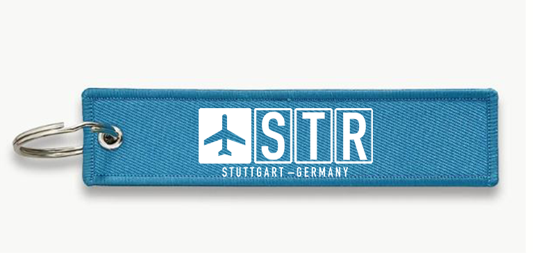 STR AIRPORT KEY CHAIN