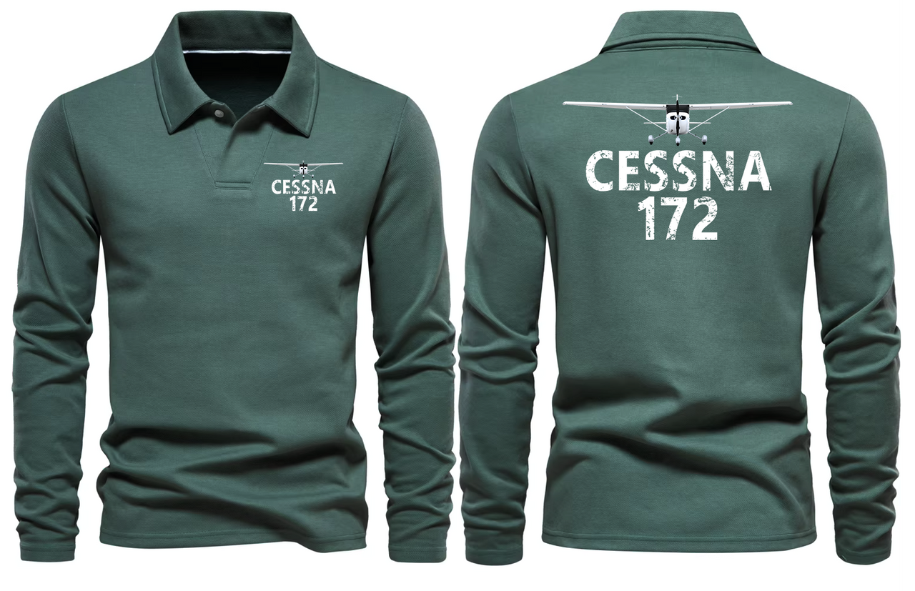 CESSNA 172 LONG SLEEVE  POLO