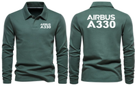 Thumbnail for AIRBUS 330 LONG SLEEVE  POLO