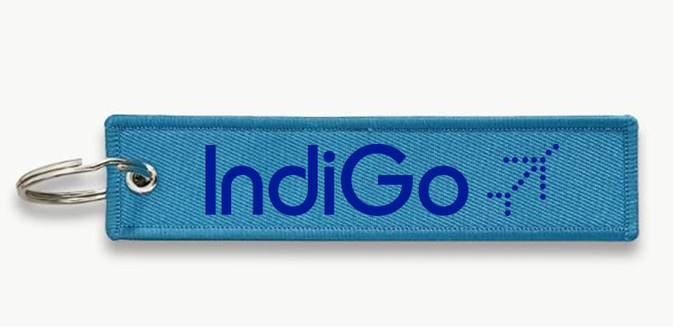 INDIAGO AIRLINES KEY CHAIN