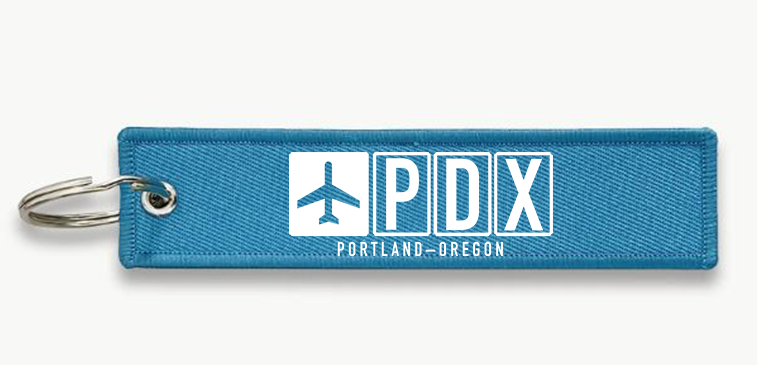 PDX AIRPORT KEY CHAIN