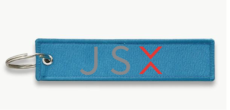 JSX AIRLINES KEY CHAIN