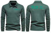 Thumbnail for RIX AIRPORT LONG SLEEVE  POLO