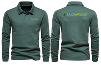 Thumbnail for DUBLIN AIRPORT LONG SLEEVE  POLO
