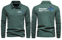 Thumbnail for THUNDER BAY AIRPORT LONG SLEEVE  POLO
