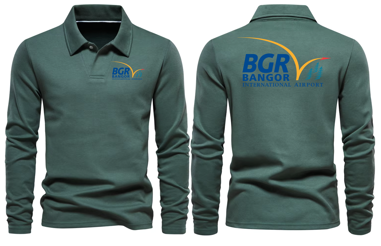 BCIA AIRPORT LONG SLEEVE  POLO