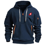Thumbnail for SWISS AIRWAYS AIRLINE HOODED JACKET PULLOVER