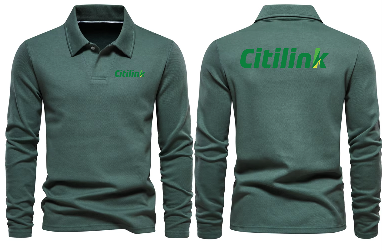 CITILINK AIRLINES LONG SLEEVE  POLO