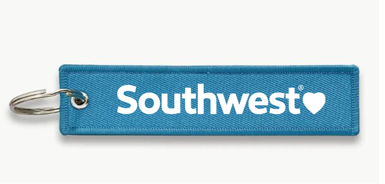 SOUTHWEST AIRLINES KEY CHAIN