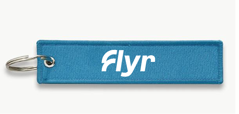 FLYR AIRLINES KEY CHAIN