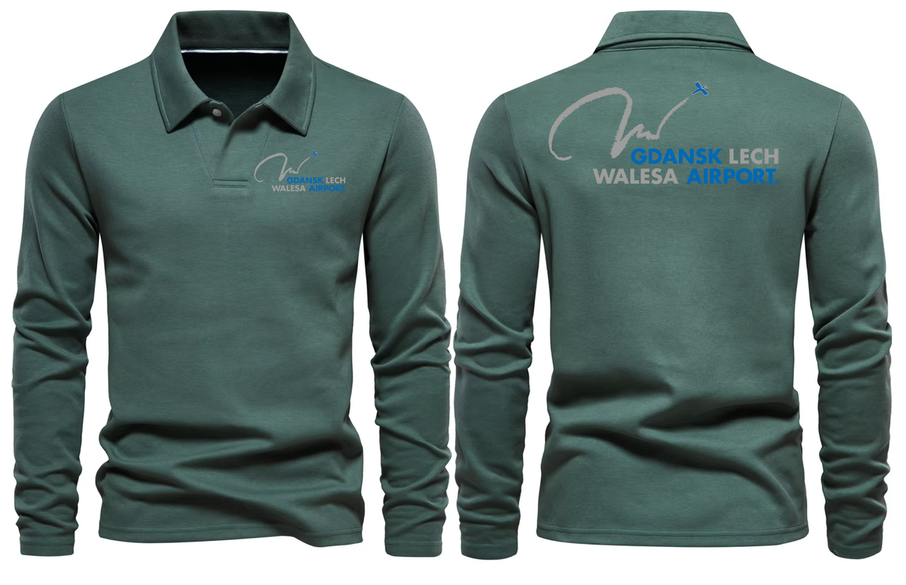 LECH WALESIA AIRPORT LONG SLEEVE  POLO