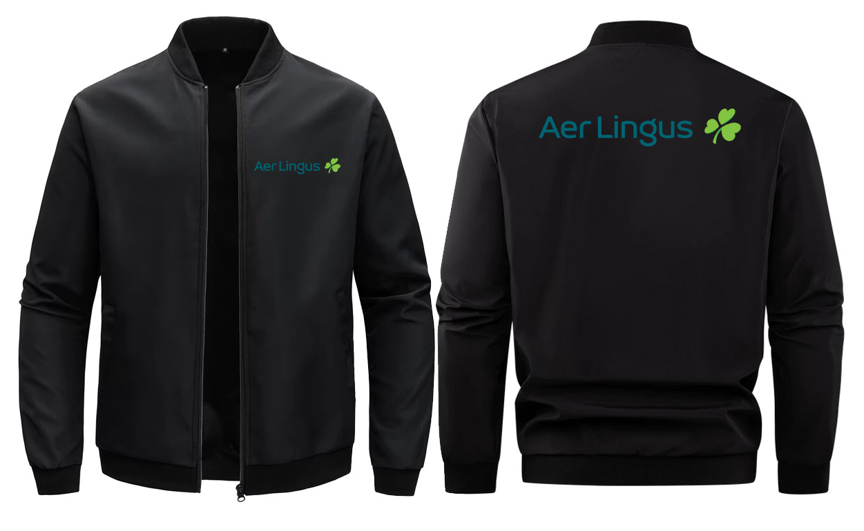 AIR LINGUS COLLAR  SOLID COLOR JACKET