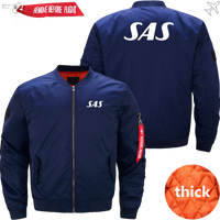 Thumbnail for SAS AIRLINES MA1 JACKET THE AV8R