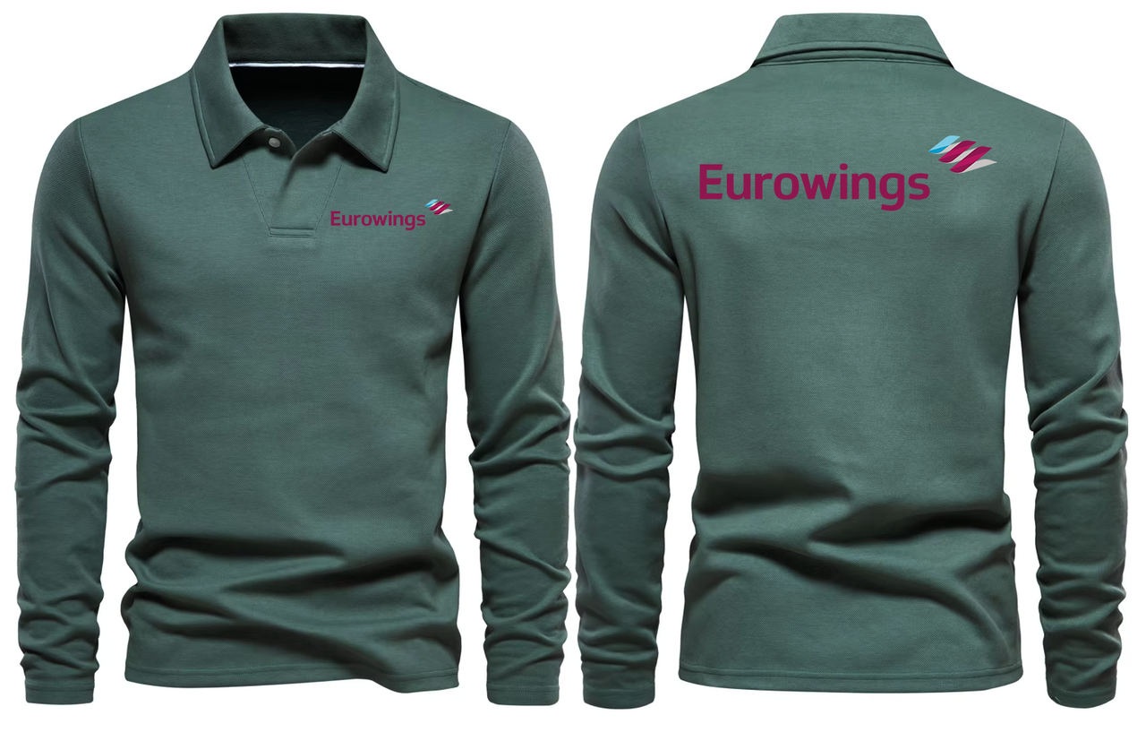 EUROWINGS LONG SLEEVE  POLO 1